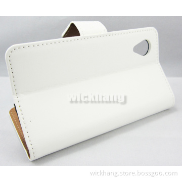 Genuine Real Leather Flip Wallet Case with Stand for LG Google Nexus 5